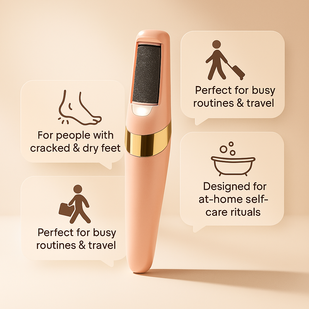 Electric Foot Callus Remover/مزيل مسامير القدم الكهربائي"