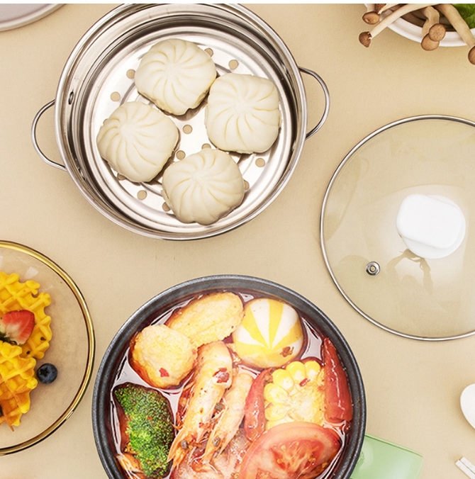 Multifunctional Mini Electric Cooker طباخ كهربائي ميني متعدد الوظائف