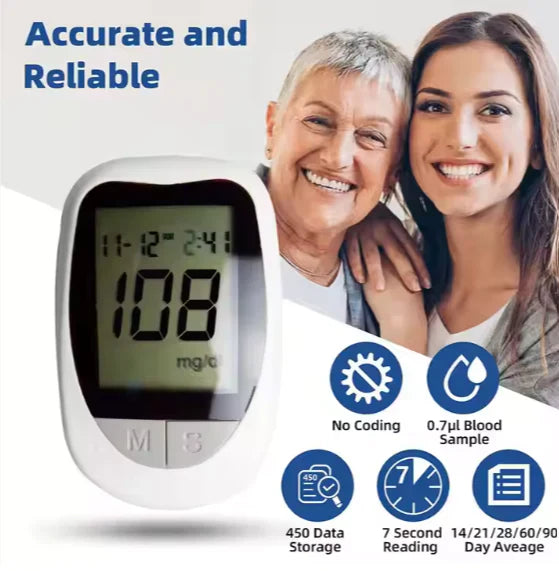 Blood Glucose Meter جهاز قياس نسبة السكر في الدم