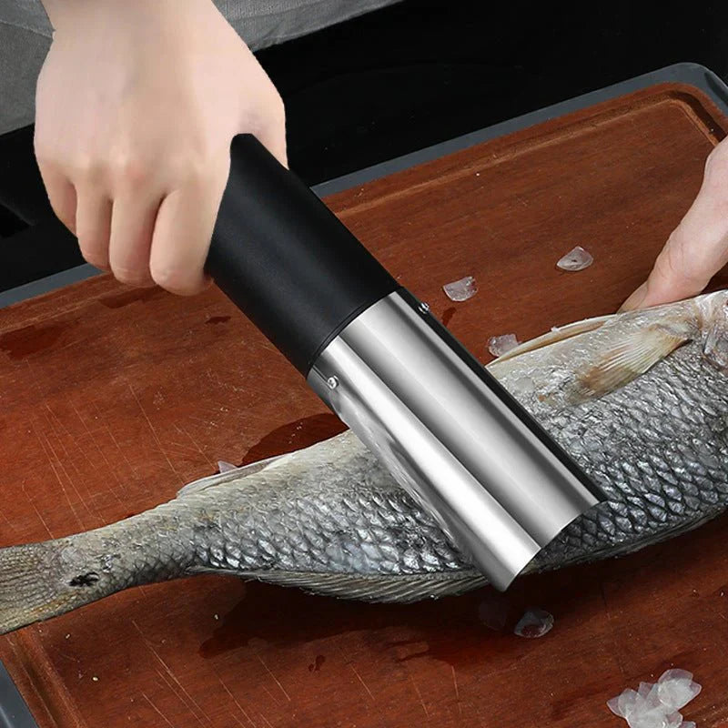 Electric Razor Fish Scaler Machine جهاز تقشير السمك الكهربائي